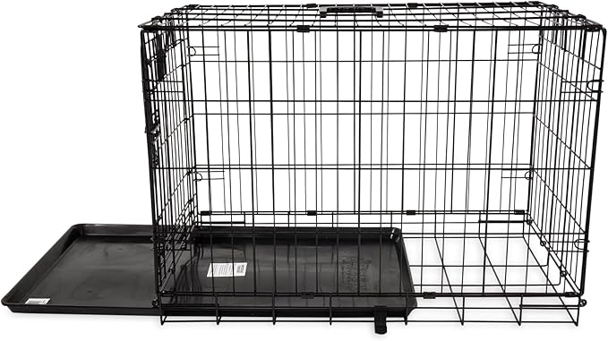 Precision Pet Products One Door Provalue Wire Dog Crate, 30 Inch, For Pets 30-50 lbs, With 5-Point Locking System