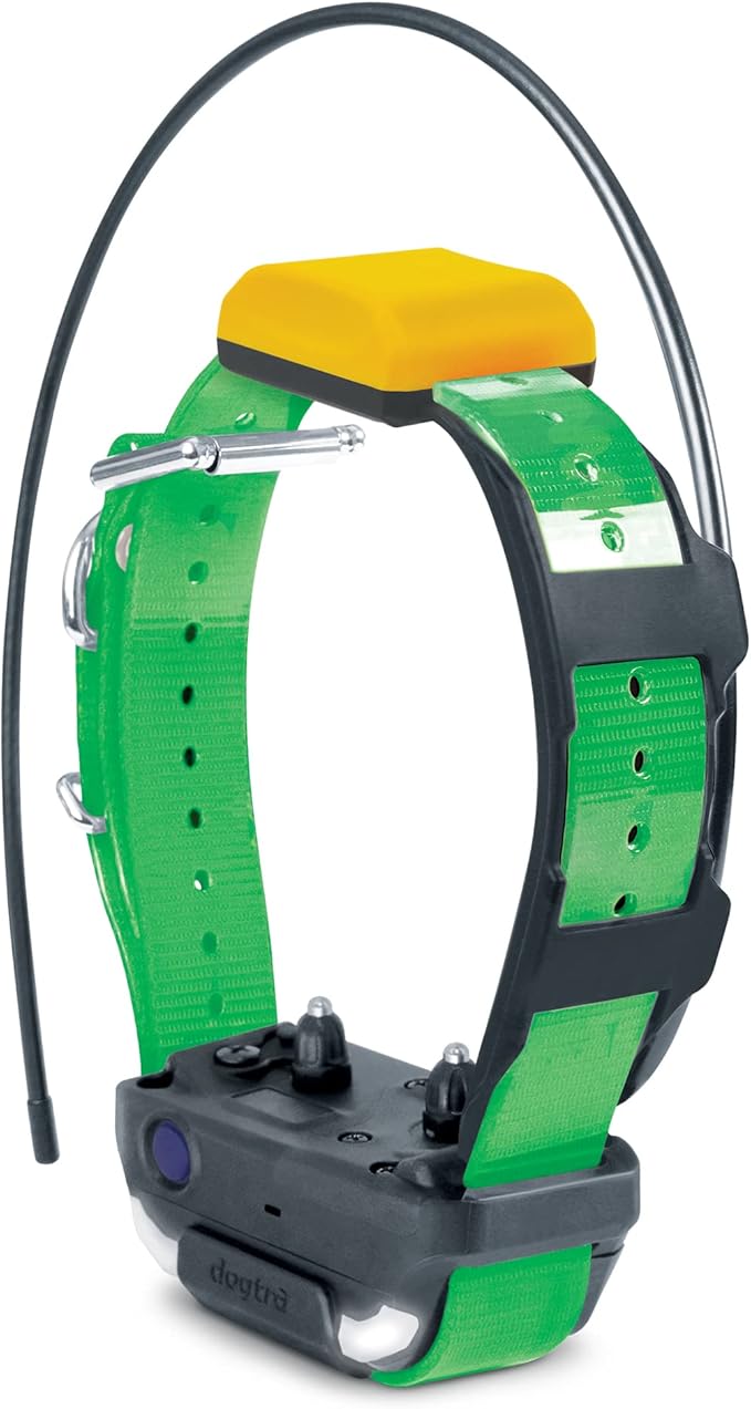 Dogtra Pathfinder 2 Additional Receiver Dog GPS Tracker e Collar Green LED Light No Monthly fees Free App Waterproof Smartwatch Control Satellite Real Time Tracking Long Range Smartphone Required