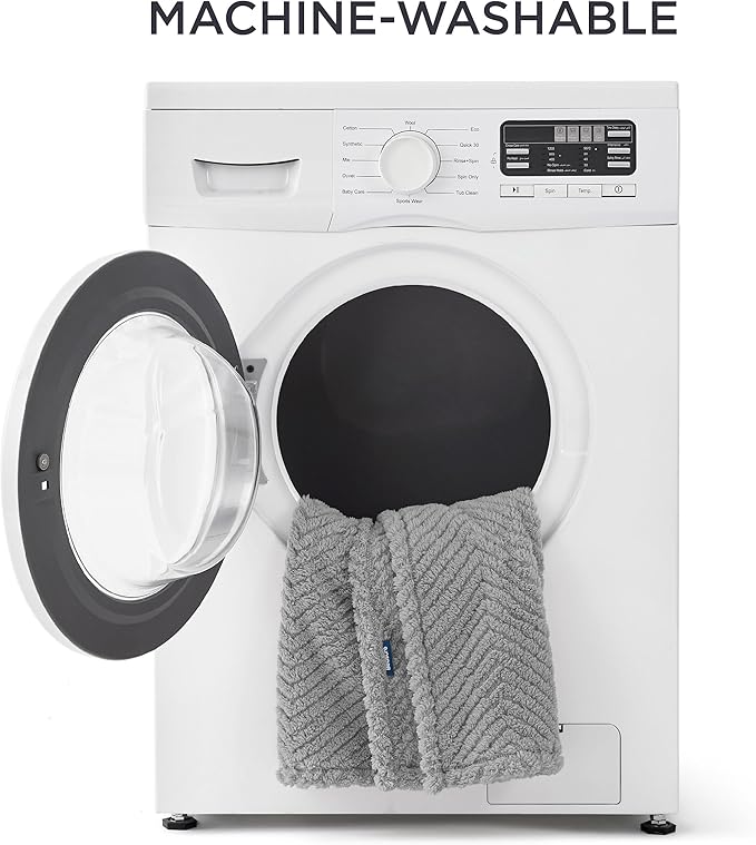 Bedsure Dog Blanket for Small Dogs Washable - Soft Fluffy Puppy Blanket with Premium 300GSM Coral Fleece, Cozy Calming Cat Blankets for Indoor Cats, Fuzzy Pet Blanket for Kitten Doggy, Light Grey