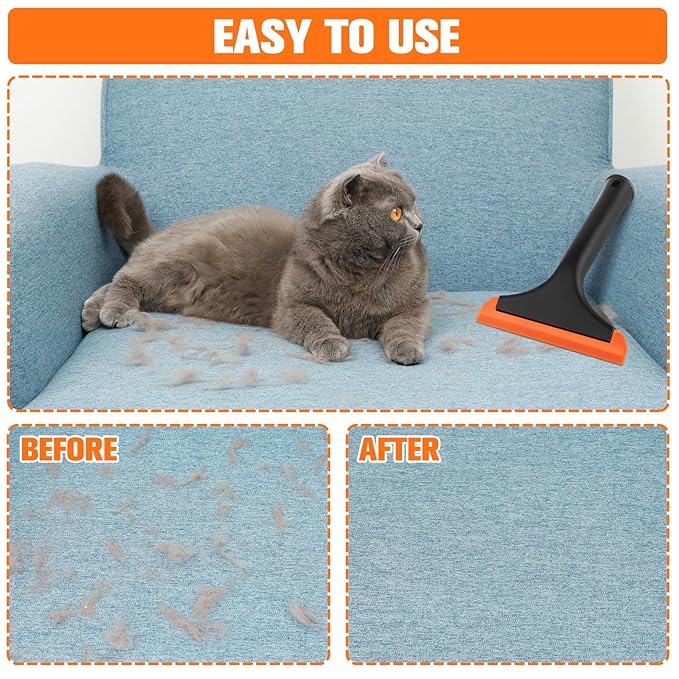 Sheepskin Wool Brush and Pet Hair Removal Carding Fur Restore Carpets Softness and Texture Let Rugs to New Looking