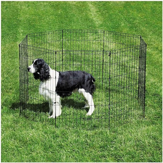 Pro Select Sure Ex Pen Pet Exercise Pen, Black
