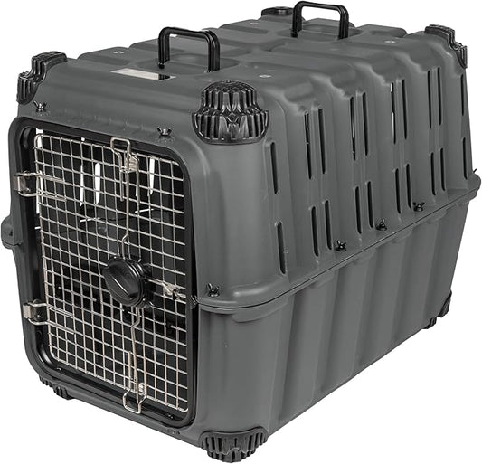 Mammoth Guardian Dog Kennel - Gunmetal Gray
