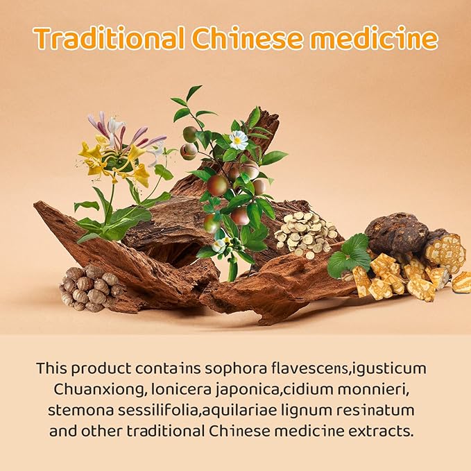 Cat & Dog Shampoo and Conditioner,Natural Chinese Medicine Shampoo,Relief Itchy Dry Skin Erythema Papules Pustules