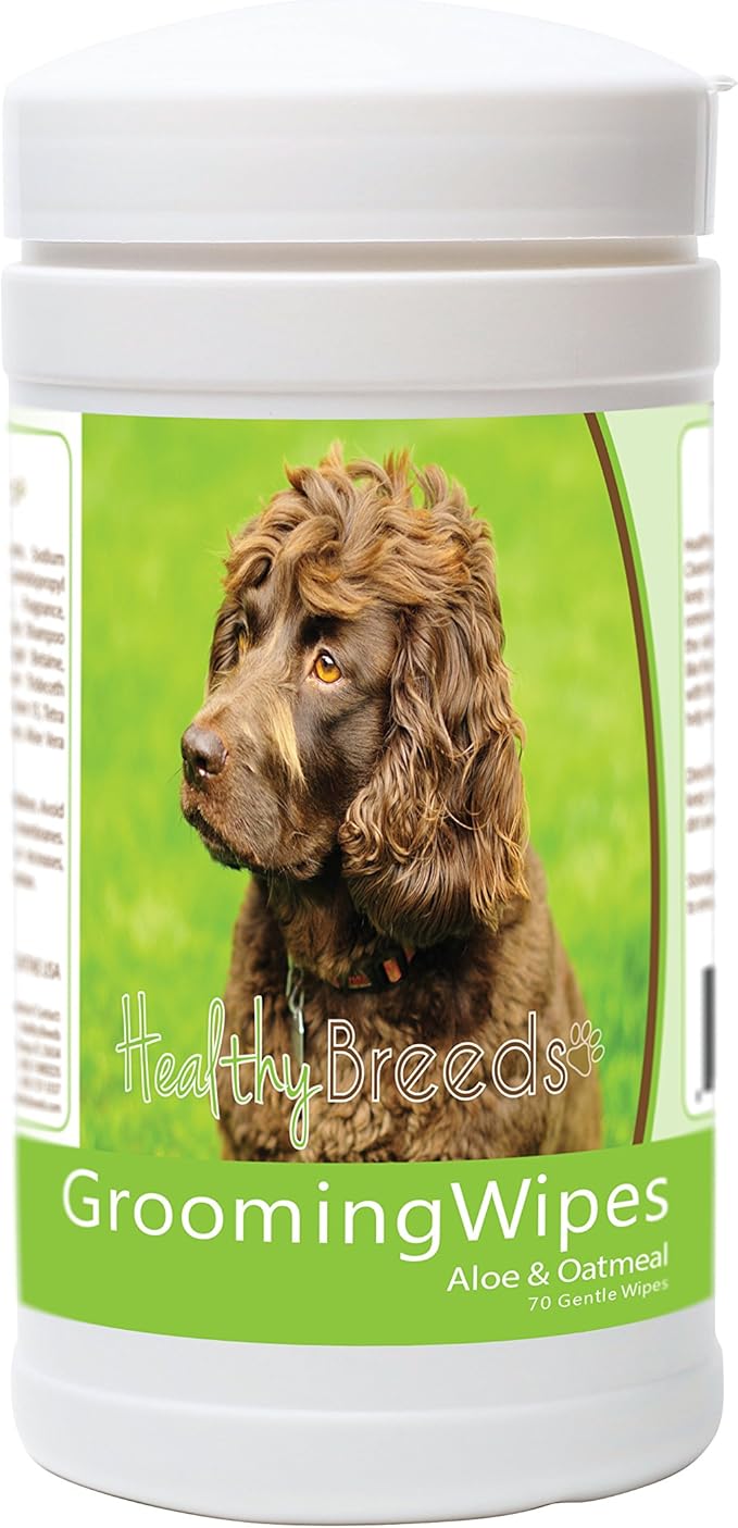 Healthy Breeds Boykin Spaniel Grooming Wipes 70 Count
