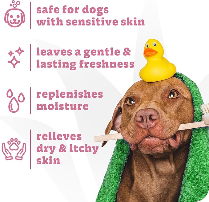 Espree Simple Soothe Shampoo & Conditioner with Baking Soda, Soothing Shampoo for Dogs, Jojoba Oil Formula, Nourishing Dog Conditioner, Puppy Essentials, 20oz