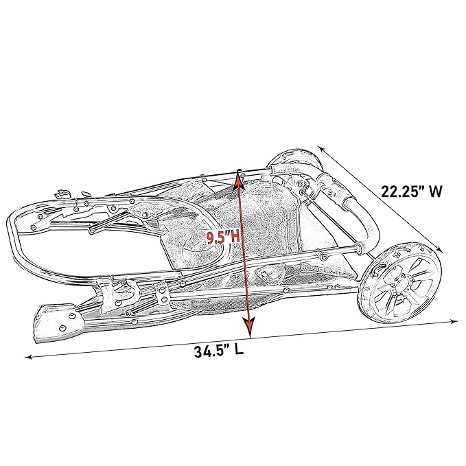 Pet Gear 3-in-1 Travel System, View 360 Ultra Light Travel System Stroller Converts to Carrier and Booster Seat with Easy Click N Go Technology, for Small Dogs & Cats, 4 Colors