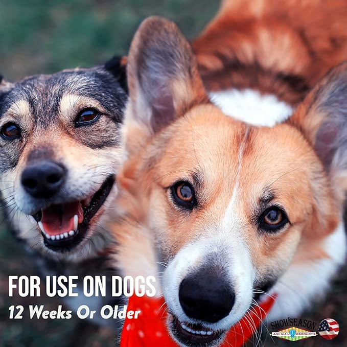 Showseason® Lavender Flowers Pet Cologne 2.5 oz For Dogs | Travel Size | Long-Lasting Odor Eliminator | Paraben-Free | Biodegradable & Non-Toxic | Made in The USA