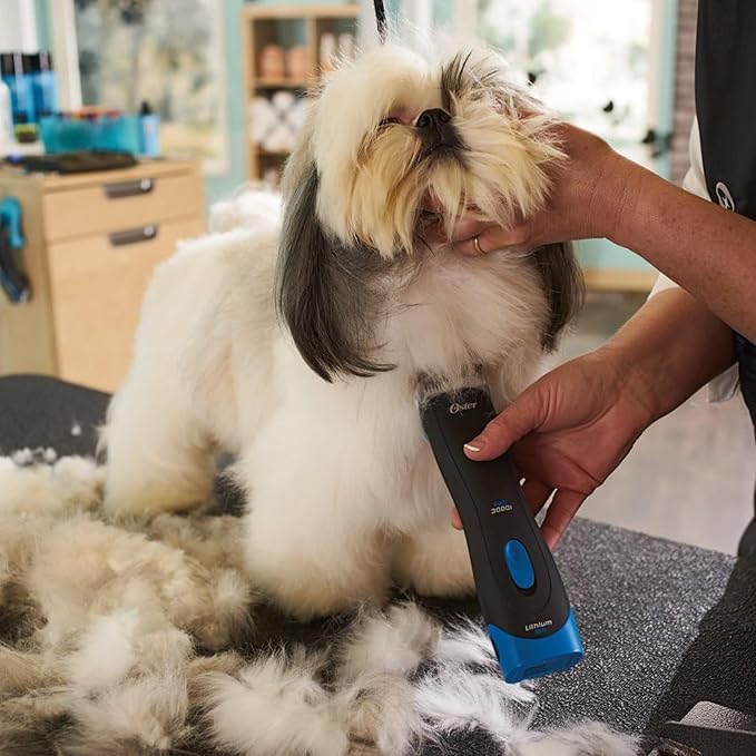 Oster Pro 3000i Cordless Pet Clippers with Size 10 CryogenX Blade (078003-100-000)