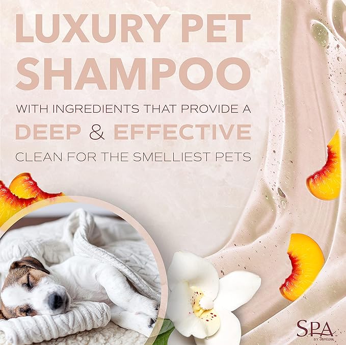 TropiClean SPA Lavish Dog Shampoo | Sporty Scented For Him Deodorizing Dog Shampoo | Naturally Derived Salon Grade Ingredients | Made in the USA | 16oz