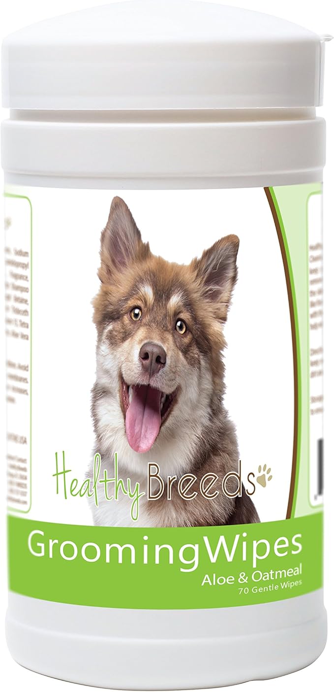 Healthy Breeds Finnish Lapphund Grooming Wipes 70 Count