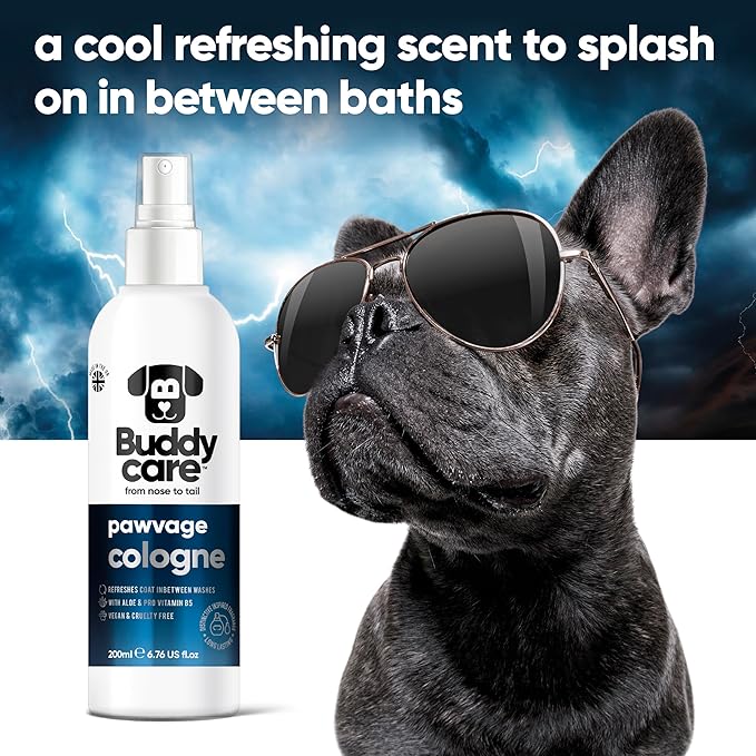 Dog Cologne - Pawvage - 200ml - Distinctive and Inspired Scented Dog Cologne - Refreshes Between Dog Washes