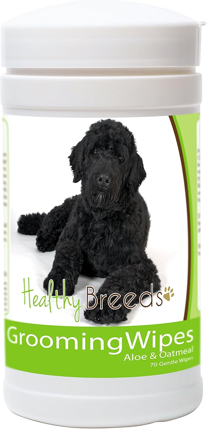 Healthy Breeds Portuguese Water Dog Grooming Wipes 70 Count