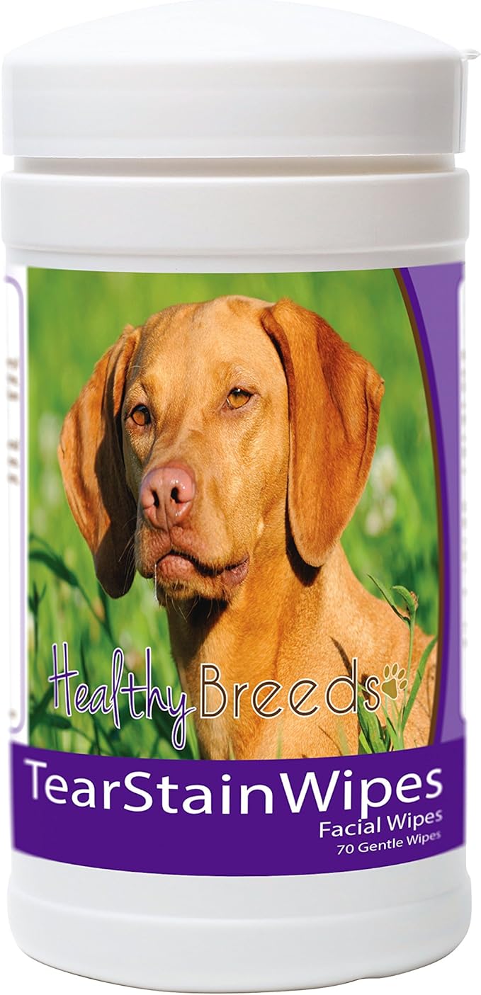 Healthy Breeds Vizsla Tear Stain Wipes 70 Count
