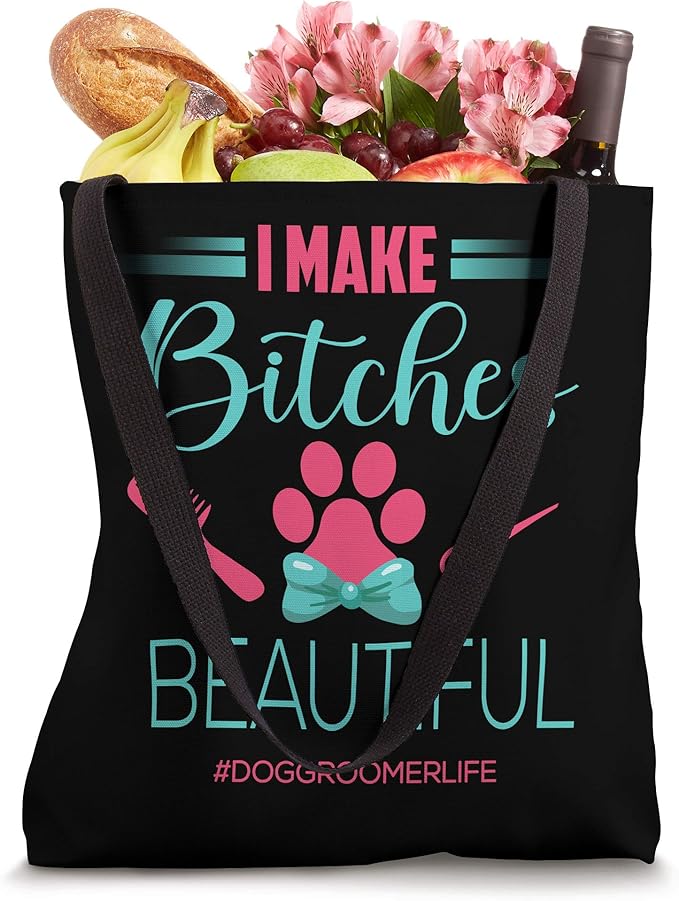 Dog Groomer Bag Dog Grooming Funny Dog Groomer Gift Tote Bag