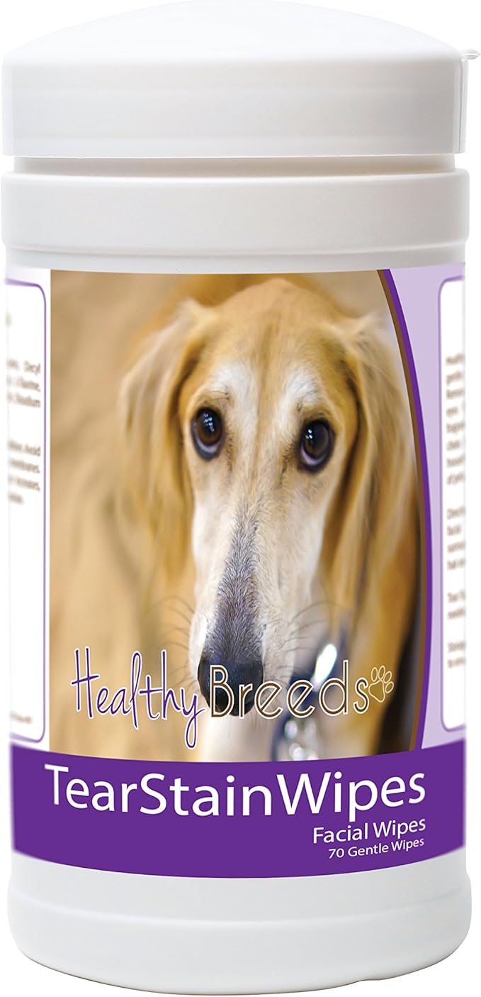 Healthy Breeds Sloughi Tear Stain Wipes 70 Count