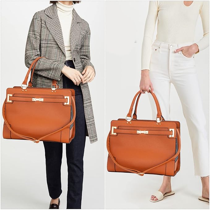 Stylish Pet Carrier Purse Leather Bag for Small Dogs Cats Puppy,Airline Approved Soft-Sided Carriers (Brown 2)