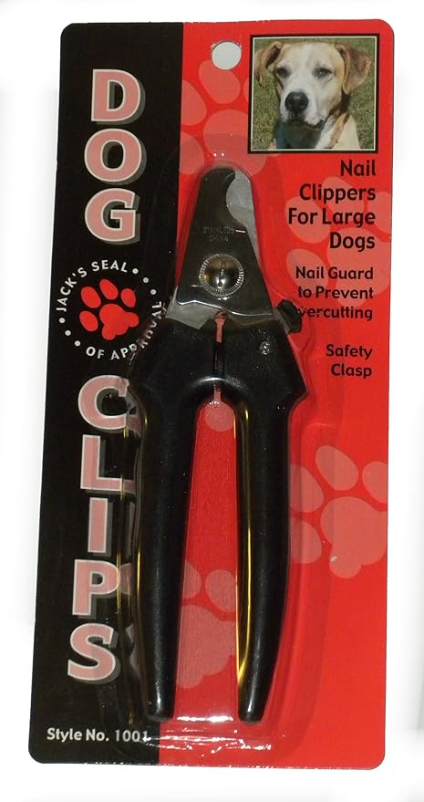 New Stainless Steel Nail Clippers For Larger Dogs Cats Clips Animal Grooming Kit with Nail Guard to Prevent Overcutting (Colors may Vary)