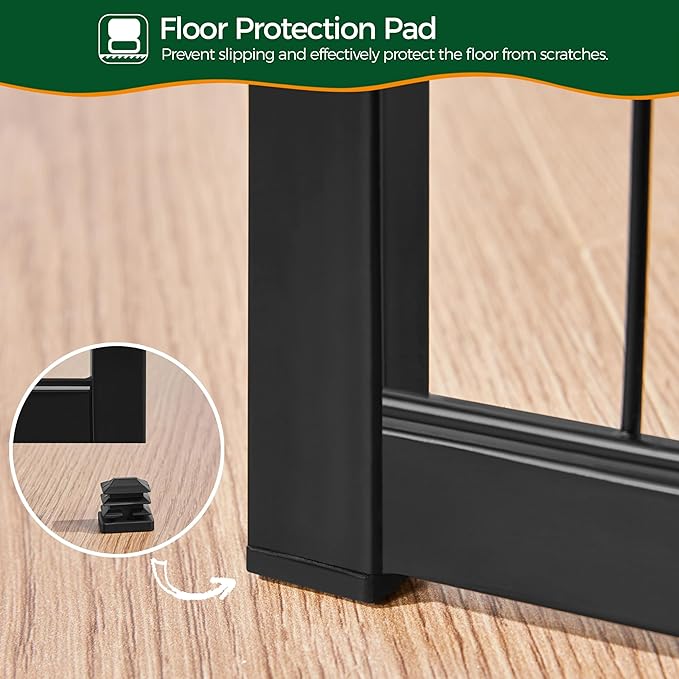 Yaheetech Dog Playpen Outdoor, 47 inch 24 Panels Dog Pen Indoor Heavy Duty Puppy Exercise Pen Metal Pet Fence for RV Camping/Yard/Garden