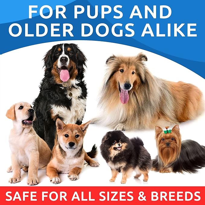 BARK&Spark (Pack of 2) Omega 3 for Dogs - 360 Fish Oil Chews for Dog Shedding, Skin Allergy, Itch Relief, Hot Spots Treatment - Joint Health - Skin & Coat Supplement - EPA&DHA Fatty Acids