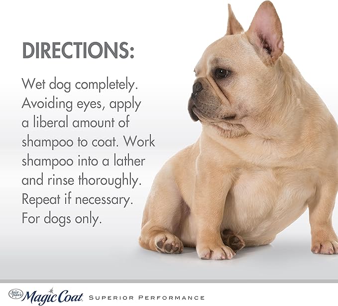 Four Paws Magic Coat Dog Shampoos for Dogs, Dog Grooming Supplies, Dog Bathing Supplies, Made in USA (Pack of 2)