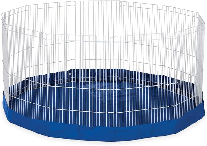 Prevue Pet Products SPV40098 Mat/Cover for 11-Panel Play Pen, Blue