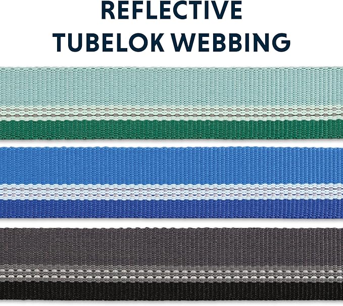 Ruffwear, Chain Reaction Dog Collar, Martingale Style for On-Leash Walking, Basalt Gray, 11"-14"