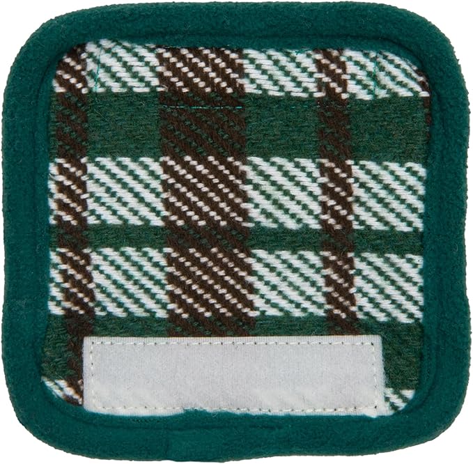 Puppia Festive Dog Leash Checkered Pattern for Small and Medium Dog, Green, Medium