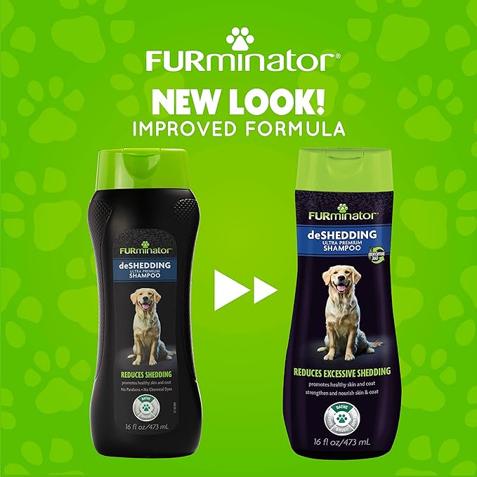 FURminator deShedding Kit, deShedding Shampoo, deShedding Conditioner, deShedding Waterless Spray, For Dogs, 40.5 oz (Set of 3)