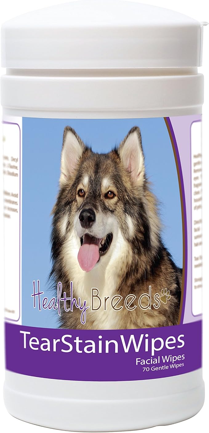Healthy Breeds Utonagan Tear Stain Wipes 70 Count