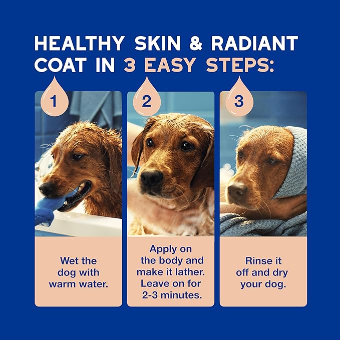DOUXO® Skin & Coat SPA - Ultra-Safe Dog Shed Control Shampoo, 16 fl oz, Reduces Excessive Shedding, Cleans and Hydrates The Skin, Leaves The Coat Soft, Strengthened and Radiant, Skin-Friendly Formula