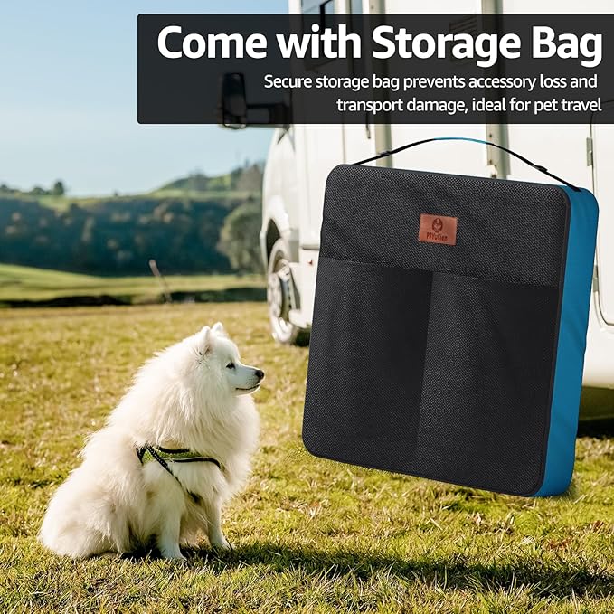 PJYuCien Dog Playpen Plus Storage Bag,32" H 8 Panels Puppy Pen with Square Bottom,Heavy Duty Dog Fence for Puppies/Small Dogs