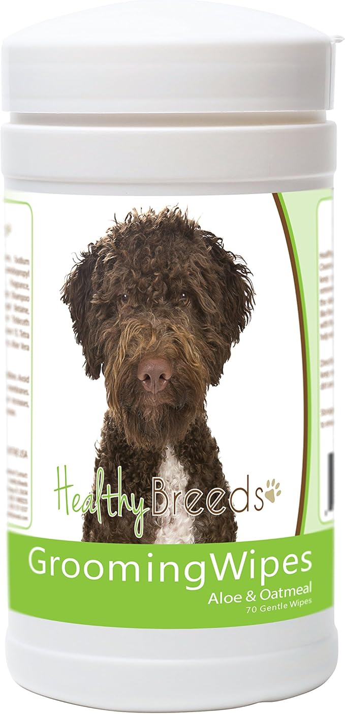 Healthy Breeds Lagotti Romagnoli Grooming Wipes 70 Count