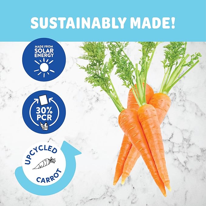 Shameless Pets Dental Treats for Dogs, Carrate Chomp (32 Sticks) - Dental Sticks with Skin & Coat Support for Teeth Cleaning & Fresh Breath - Dog Bones Dental Chews Free from Grain, Corn & Soy