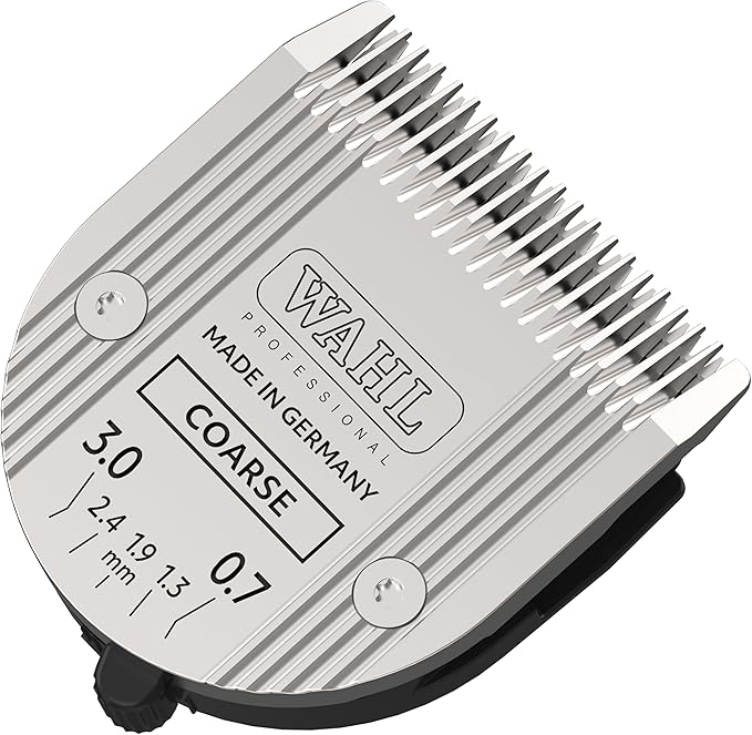 Wahl Professional Animal 5-in-1 Adjustable Blade Arco, Bravura, Chromado, Creativa, Figura, and Motion Pet, Dog, and Horse Clippers - Coarse (2179-401)