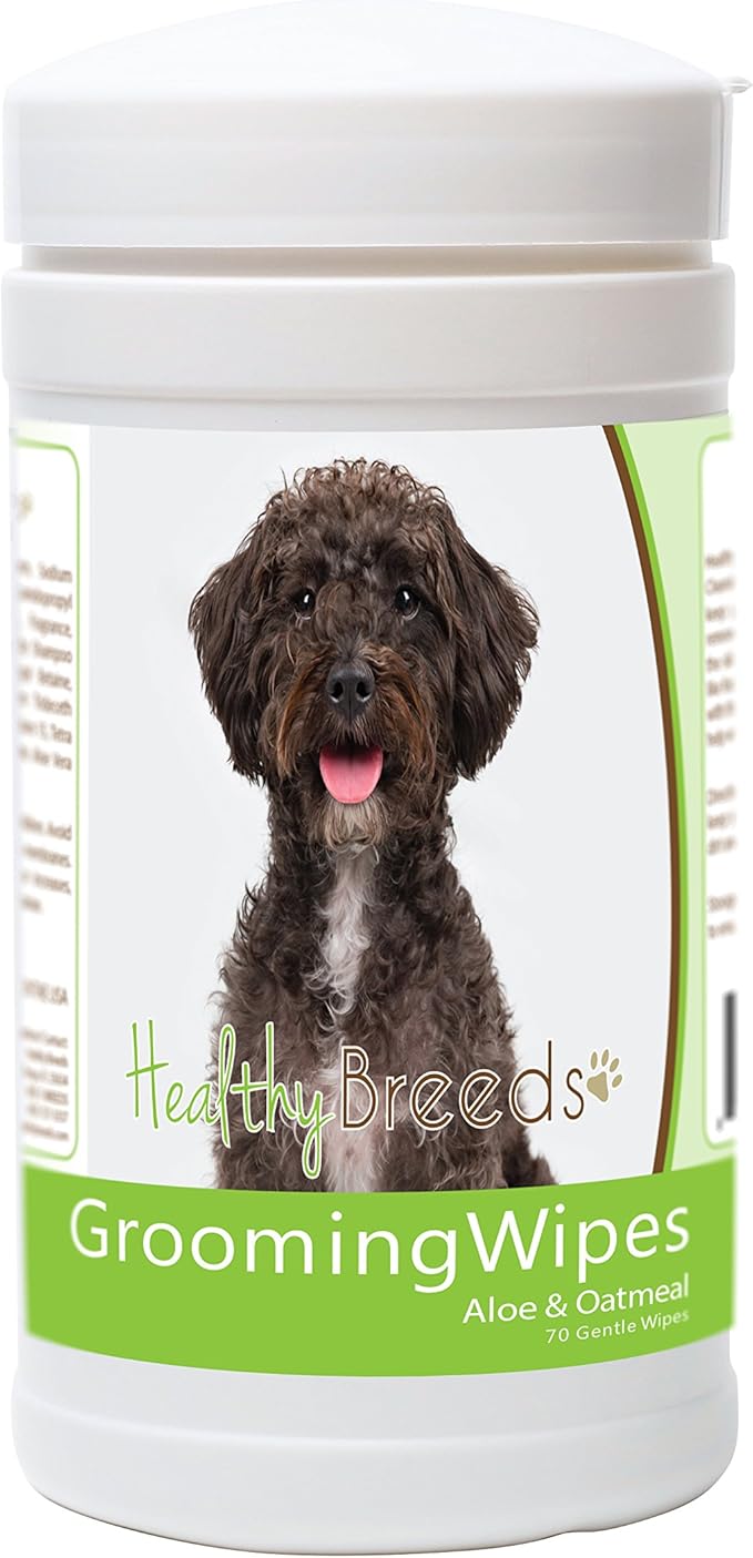 Healthy Breeds Schnoodle Grooming Wipes 70 Count