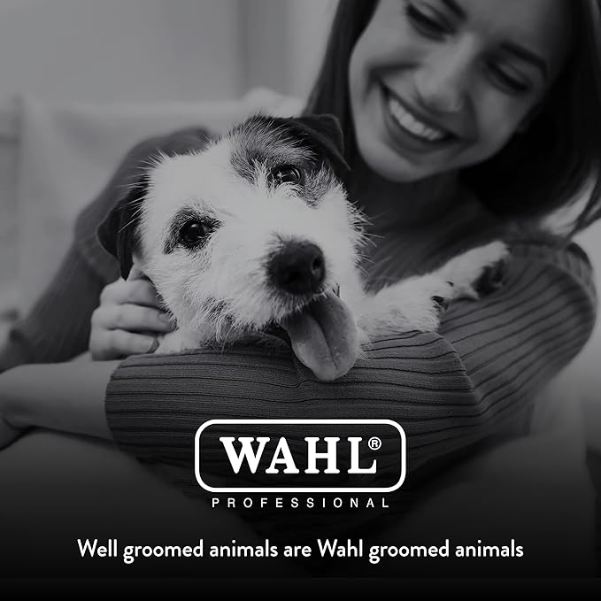 Wahl Pro Animal 5 Style Groom Clipper - Cat & Dog Clippers - Adjustable 5-in-1 Blade - Cordless Design - 80 Min Runtime