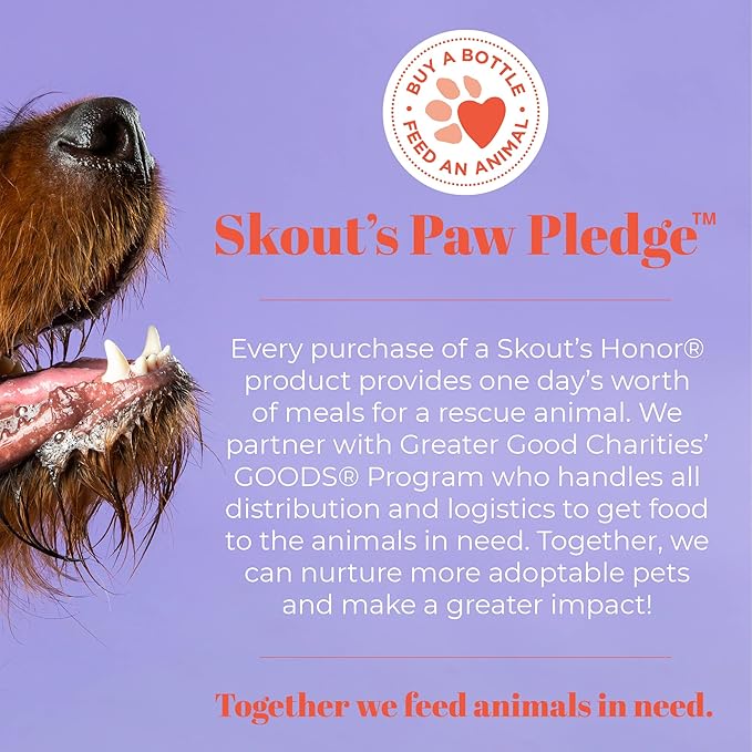 Skout's Honor Pet Deodorizer Spray- Hydrating Daily-Use with Avocado Oil & Omega-3s, Paraben & Sulfate-Free, 97% Natural, 8oz, Lavender
