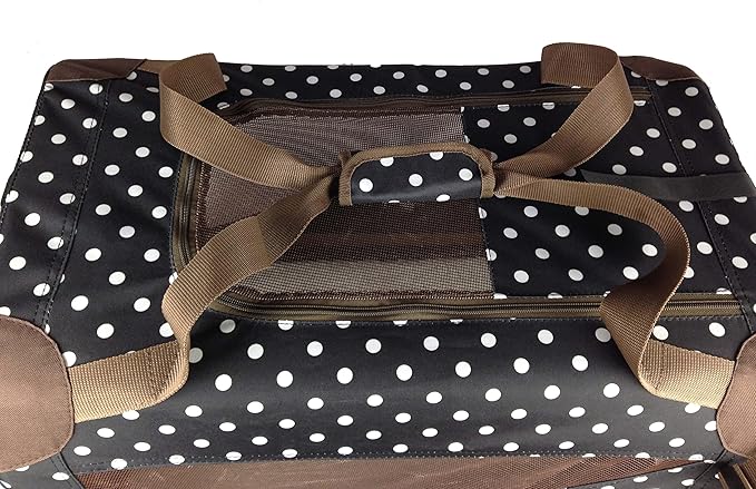 Pet Life Vista-View 360 Degree Zippered and Collapsible Soft Folding Dog Crate - Folding Travel Dog Kennel with Zippered Entrances Along The Pet Crate