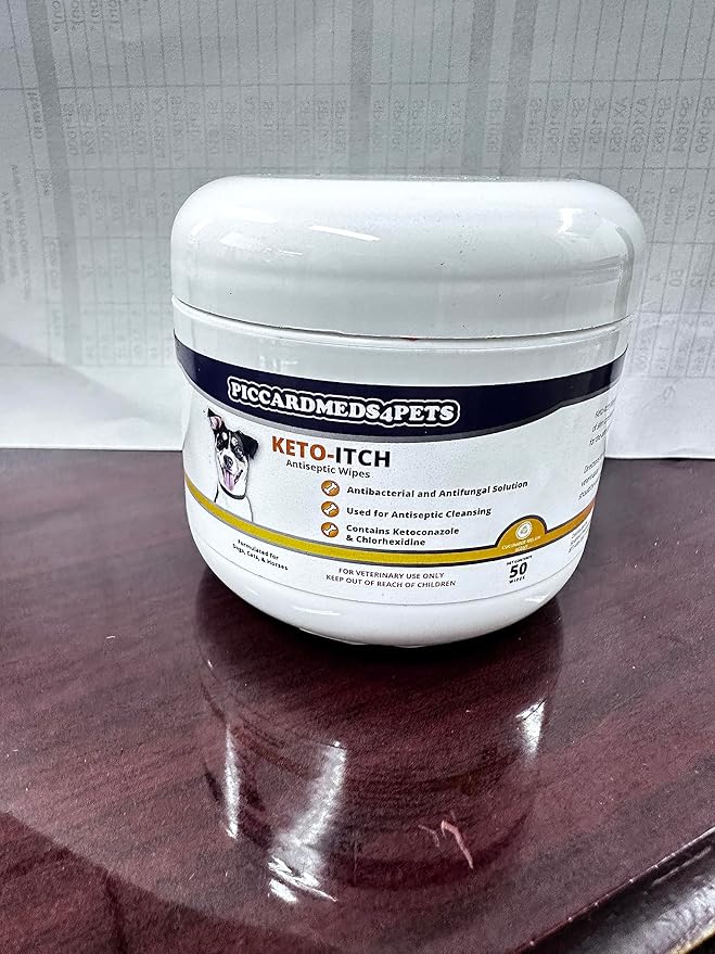 Keto-Itch Relief Antibacterial and Antifungal Wipes 50CT