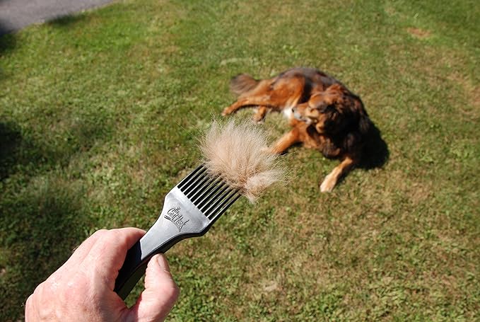 Undercoat Brush by The CoatHook | Effective Deshedding Comb for Brushing Shedding Pets | Gentle Pet Grooming Tool Made in the USA