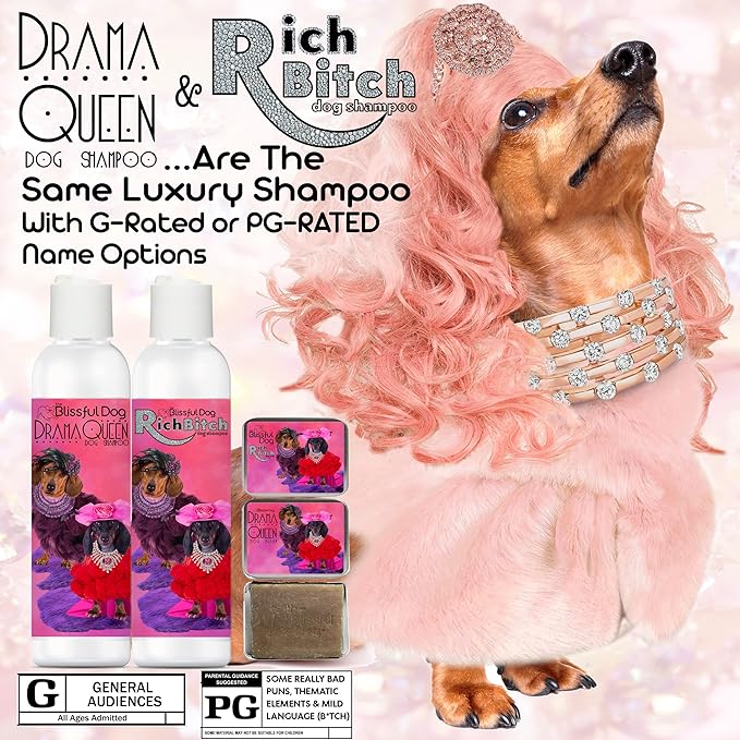 The Blissful Dog Dachshund Drama Queen Dog Shampoo, 8 oz.