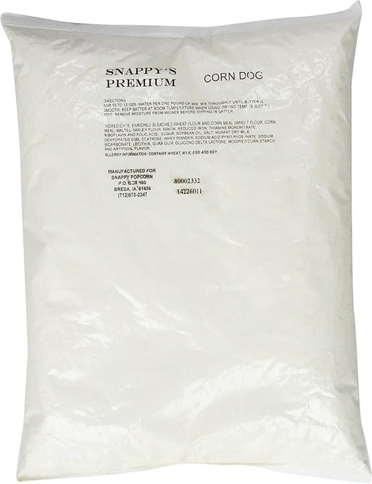 SNAPPY Premium Corn Dog Mix, 5 lbs
