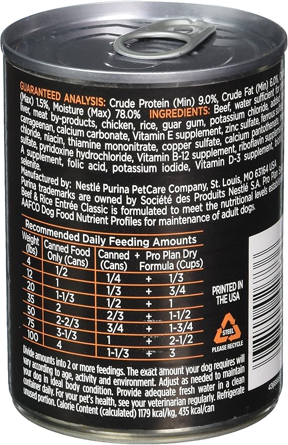 American Distribution & Pro 13Oz Beef Dog Food - Tv164116, 1Count (Pack of 4)