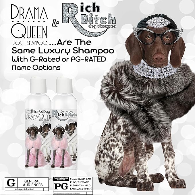 The Blissful Dog German Shorthair Pointer Drama Queen Dog Shampoo, 16 oz.