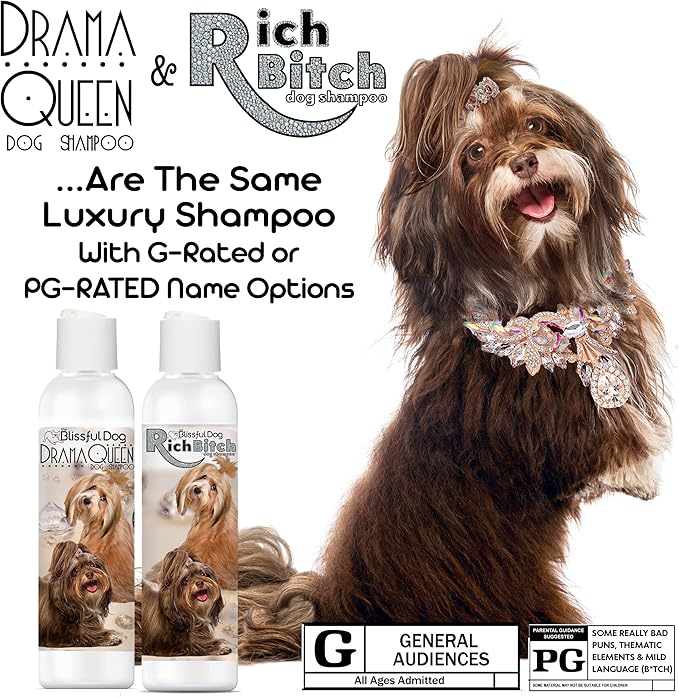 The Blissful Dog Havanese Drama Queen Dog Shampoo, 4 oz.