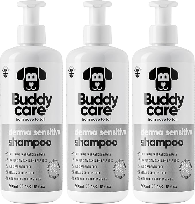 Derma Sensitive Dog Shampoo with Aloe Vera and Pro Vitamin B5 (50.72oz)