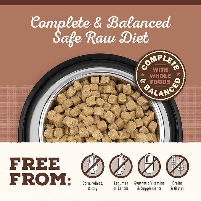 Primal Freeze Dried Dog Food Pronto, Pork; Scoop & Serve, Complete & Balanced Meal; Also Use As Topper or Treat; Premium, Healthy, Grain Free, High Protein Raw Dog Food (25 oz, 2-Pack)