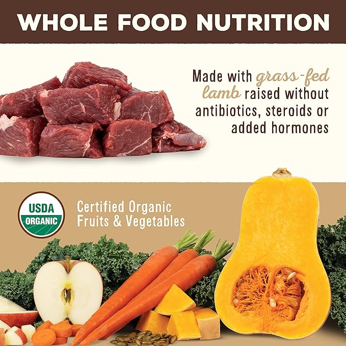 Primal Freeze Dried Dog Food Pronto, Lamb; Scoop & Serve, Complete & Balanced Meal; Also Use as Topper or Treat; Premium, Healthy, Grain Free, High Protein Raw Dog Food (25 oz, 2-Pack)
