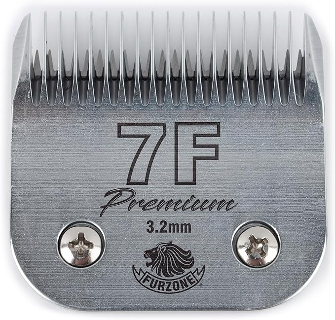 Detachable Blade - Size 7F Blade 1/8", Made of Durable Japanese Steel, Compatible with Most Andis, Oster, Wahl A5 Clippers