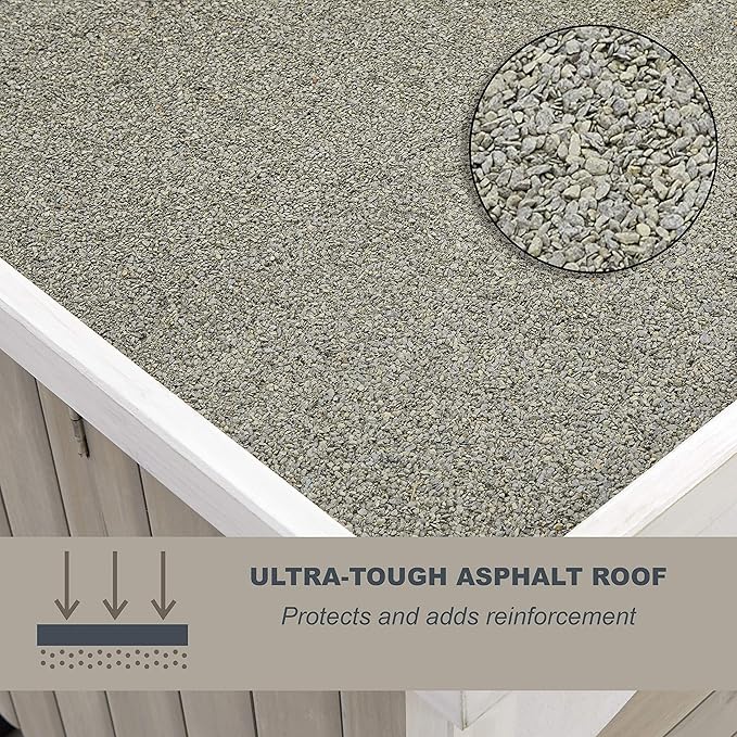 Midwest Homes for Pets Eilio Folding Outdoor Wood Dog House, No Tools Required for Assembly | Dog House Ideal for Large Dog Breeds, Beige (12EWDH-L)